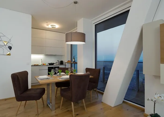 Apartmán Triiiple Level 22 Mit Balkon Und Tiefgarage Vídeň